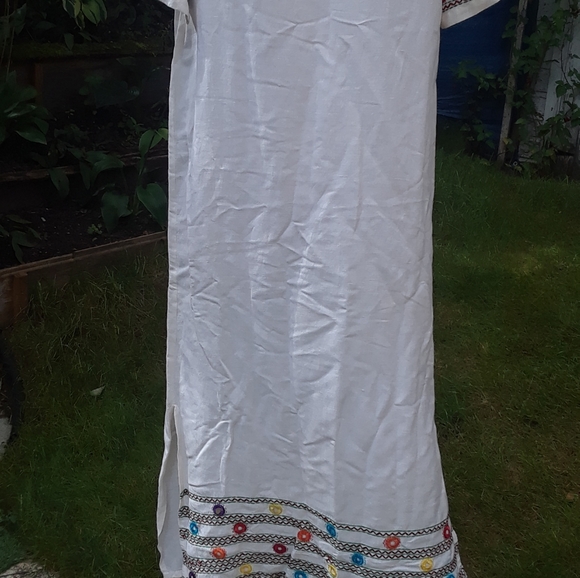 Boho Maxi dress and matching vest - Picture 4 of 15